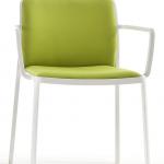 Audrey Soft chair with arms (2 units packaging) Fabric of Lycra