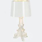 Bourgie Table Lamp white/Golden with intensity regulator E14 IBA max 3x28W Halo