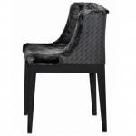 Mademoiselle cadeira estrutura preta