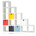 Polvara (accesorio) Librería Modular Cubo para Estructura componible 35,5x35,5cm
