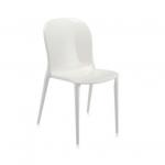 Thalya chaise opaca blanc 46x84cm