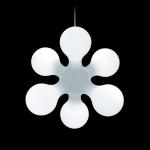 Atomium Pendelleuchte polyethylen weiß