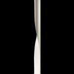 Evita lámpara of Floor Lamp en metal white