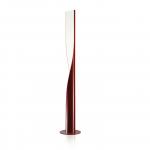 Evita lámpara de Lâmpada de assoalho 190cm T5 2x54w Vermelho