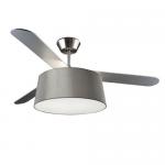 Belmont Fan with light ø132cm 3xE27 18w 127V (without lampshade) NÃ­quel Satin