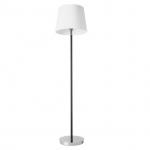 Deluxe (Solo Structure) Floor Lamp without lampshade 1xE27 MAX 100W - Chrome Black