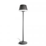 Moonlight Floor Lamp 43x180cm PL E27 lampshade of polyethylene opaca - Grey Urbano