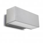 Afrodita Wall Lamp Outdoor 30x12x17cm 2xG24q-3 26w (FL) Grey