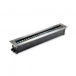 Gea Empotrable suelo Lineal 18 LED Cree 28W RGBDMX