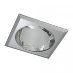 Trimium Downlight Quadrada Fluorescente TC D G24d-3 230 2x26W Cinza