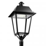 Bohemia Header Streetlight 20 x LED Osram 45W 4.283 lm (N) 4000K Black forja