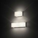 Block P14 Wall Lamp 1x60W G9 white/platinum