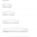 Mille Wall lamp 35cm G24q-2 1x18w White/White