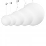 Oh! Outdoor Pendant lamp L Natural/White