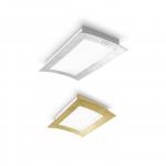 VI Wall/Ceiling lamp M 2x36W Silver