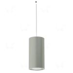 Double Cilindric Pendant Lamp white RAL 9010