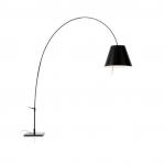 Lady Costanza (Solo Structure) Floor Lamp telescópica with switch without lampshade E27 - Black