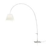 Lady Costanza (Solo Structure) Floor Lamp telescópica with dimmer without lampshade E27 - Aluminium
