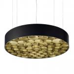 Spiro large Pendant Lamp dimmable Outdoor Black
