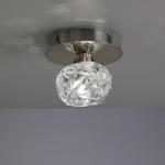 Maremagnum ceiling lamp 1L 1xG9 33w Nickel Satin