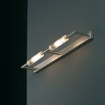 Beta 60 Wall lamp double light with wall support 68x14x6cm R7s 120w Chrome