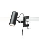 Polo to Wall lamp with clamp LED 7w Black