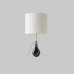 Eva m Gr (Structure) Lampe de table mármol Noir