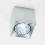Dau Spot Foco/soffito 1 luce GU10 Alluminio Anodizzato bianco