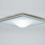 ceiling lamp Square Small nikel
