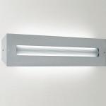 Finestra Applique Fluorescent 2xG5 24w 62cm Aluminium