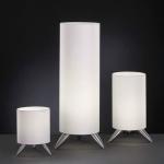 Timy Mini Table Lamp Aluminium Satin ø16cm mesh white