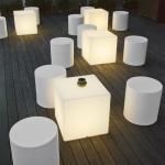 Cuby 32 Light small table Outdoor LED RGB