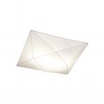Polaris lâmpada do teto de tecido 42cm E27 2x15w tecido branca