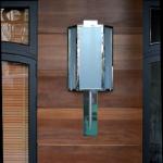 Naia Wall Lamp Outdoor Large Stainless Steel