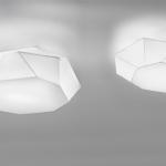 Viki lâmpada do teto branco com TESSUTO BIELASTICO 230V, E27, 3x30W