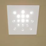 Calc plafonnier Surface LED 17x2,7W - blanc