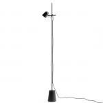 Counterbalance (Solo estructura) Lámpara de Pie LED 12W - negro