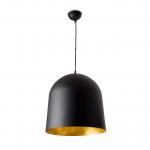 Cráter Pendant Lamp 3xE27 40W Black and gold