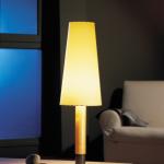 Basica (Structure) Table Lamp Abedul and Niquel