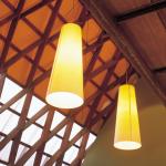 GT4 (Accessory) lampshade for Pendant Lamp 40cm - Cartulina beige cosida
