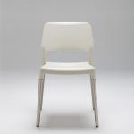 Belloch chair polipropileno and Aluminium (indoor and outdoor) white
