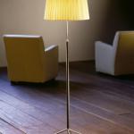 Pie von Salon G1 (Zubehörteil) lampenschirm für lámpara von Stehlampe 36x32cm - Cartulina beige cosida