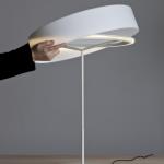 Sin (Zubehörteil) lampenschirm opcional für Tischleuchte S - weiß Santa Cole