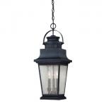 Barrister Pendant Lamp Outdoor 3xE14 40W