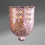 Zubehörteil lampenschirm mosaik Glas Kupfer Klein