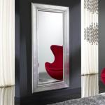 Luxury espejo rectangular Grande Pan de Plata