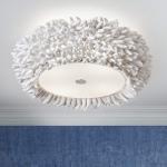 Xenia ceiling lamp ø45 E27 4x20W White porcelain