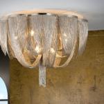 Minerva ceiling lamp 10L G9 42W níquel