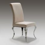 Barroque chair steel Grey