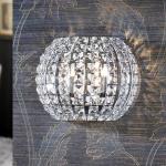 Diamond Wall Lamp 2 G9 LED 4W Chrome/Copens Glass